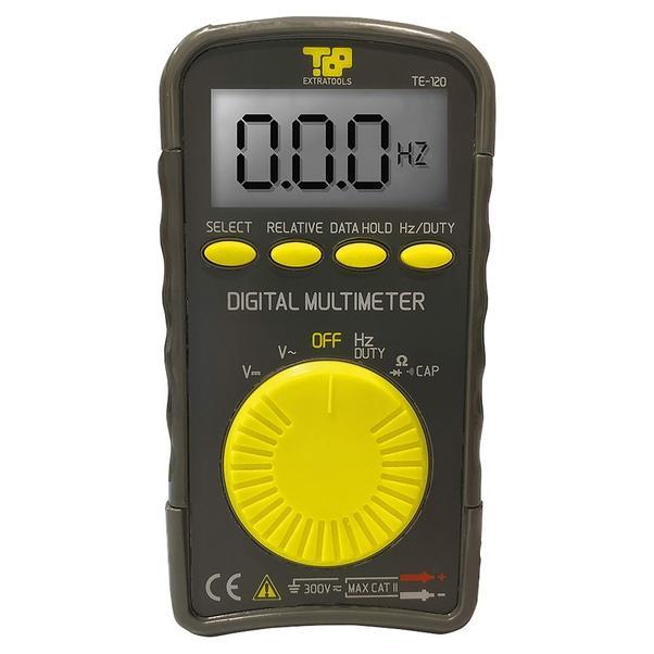 MULTIMETRO DIGITALE TASCABILE TE-120 ETELEC TE0120