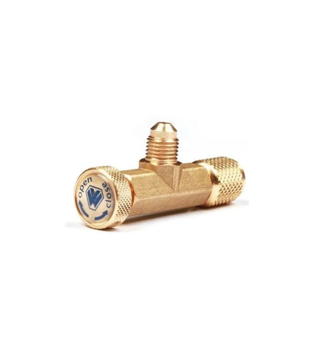 Valvola di accesso 1/4 SAE x 1/4 SAE LOCK-VALVE1/4 Wigam 05059049001