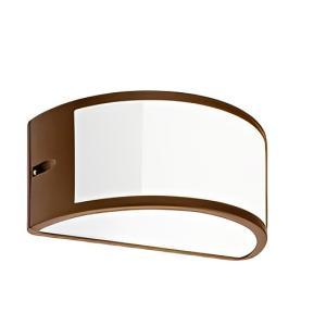 Lampada applique da esterno umbe aperta colore corten attacco e27  473/36