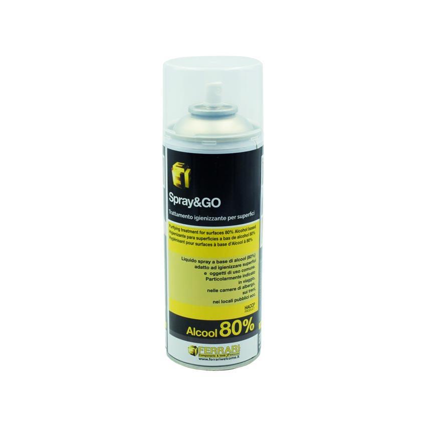 SPRAY&GO trattamento igienizzante per superfici 400 ML Ferrari 17.242