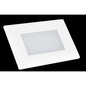 Segnapasso led da parete 1 watt 70 lumen 4000 k luce naturale cortes  crt3-014000