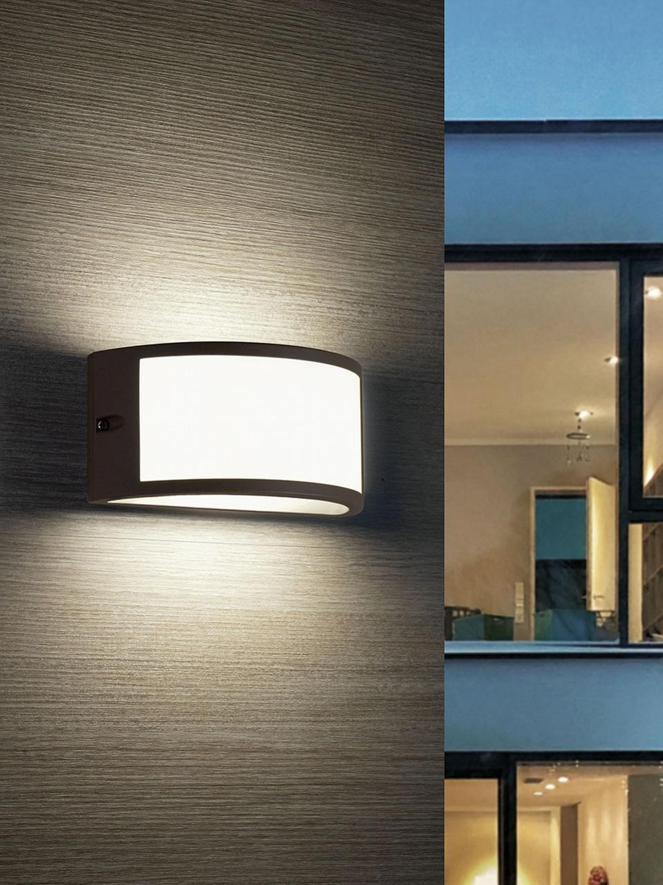 Applique led da esterno 10 watt 4000 gradi kelvin luce naturale Colore Bianco Linea Petit Sovil 99473/02