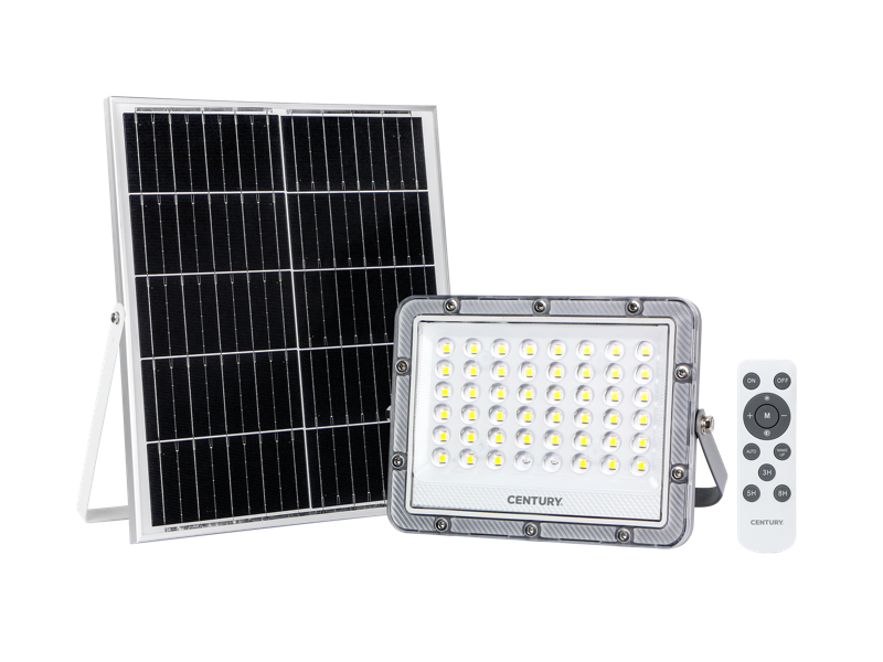 Proiettore LED solare Sirio 2,50watt 400lumen 4000K Century SRSOL-509040