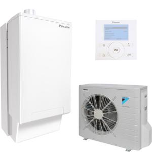 Sistema ibrido caldaia a condensazione e pompa di calore  altherma r hybrid 8 kw sb.hbx08 evlq 33a2