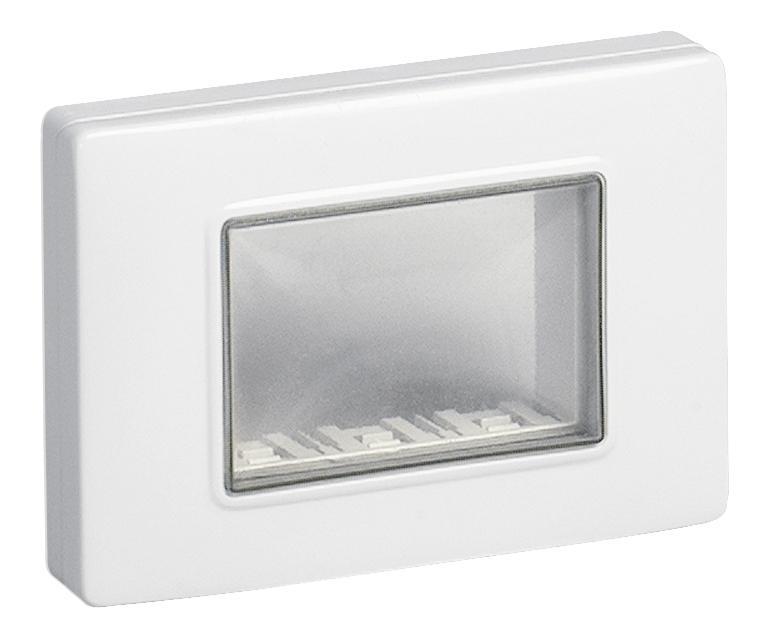 Calotta IP55 3 moduli + viti bianco Vimar 14943.01