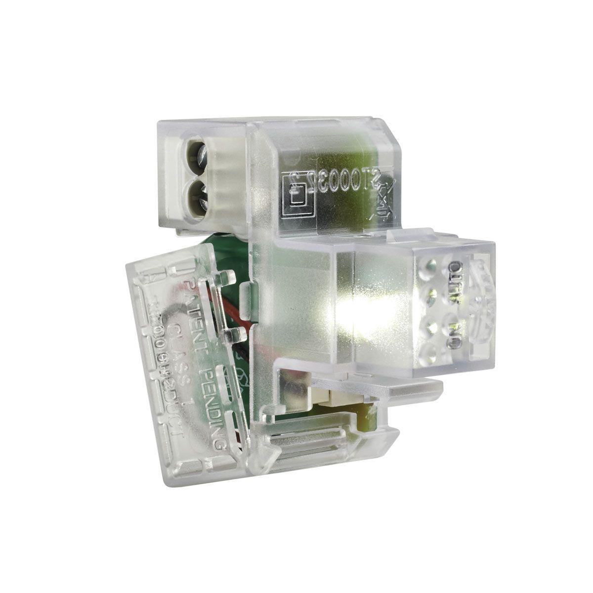 Lampada emergenza LED incluso KEYSTONE, trasparente Fanton 82882