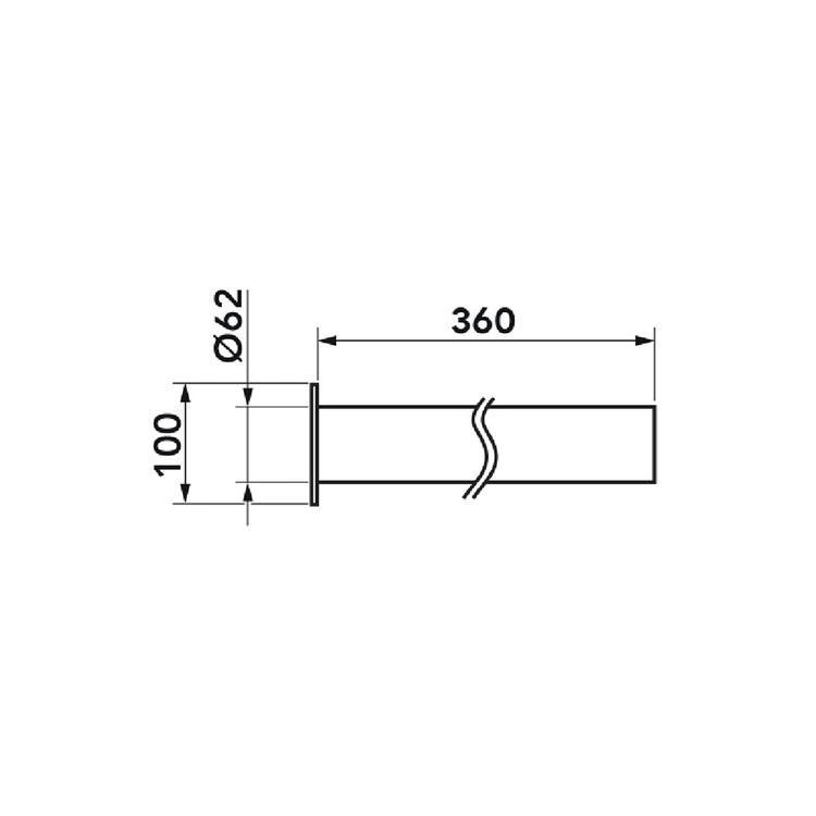 Kit antistrappo universale per tubazioni frigo colore avorio KA Tecnosystemi 11122002