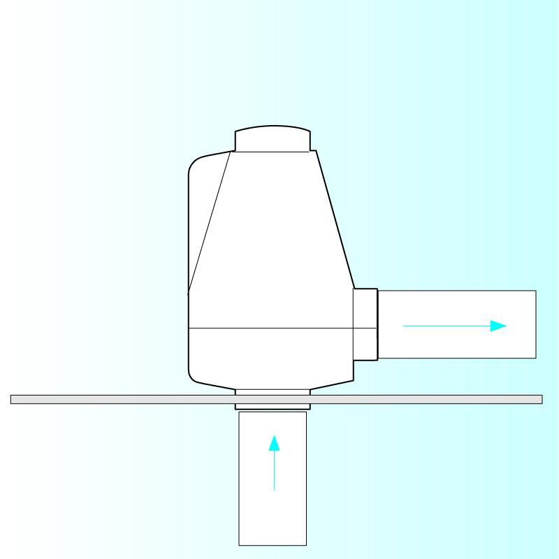 Aspiratore centrifugo per cappa ANGOL K Vortice 0000010204