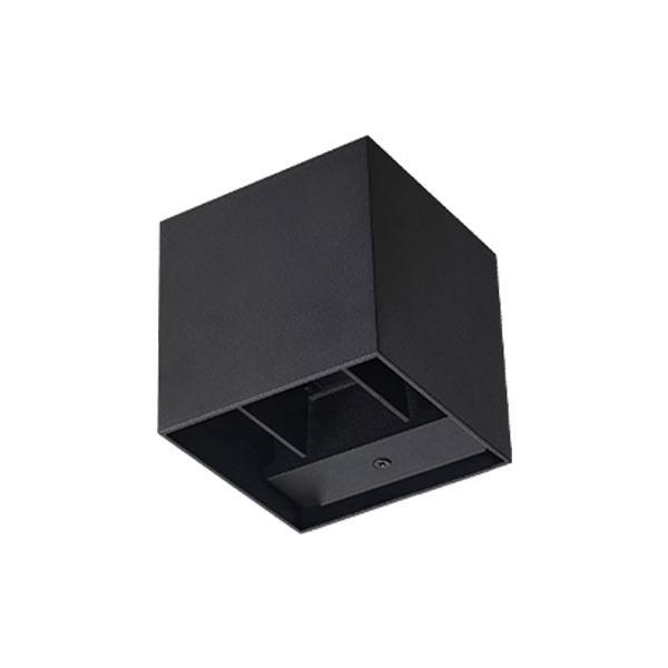 Lampada faretto Led esterno IP65 Nero 10W 3000-4000-6000K CUBO8 Iolume IO630506