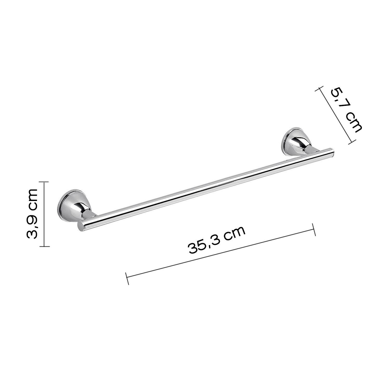 Porta salviette 35cm cromato Genziana Gedy 0000GE211335100