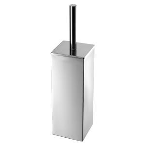 Scopino wc da terra acciaio inox lucido nemesia  ne33