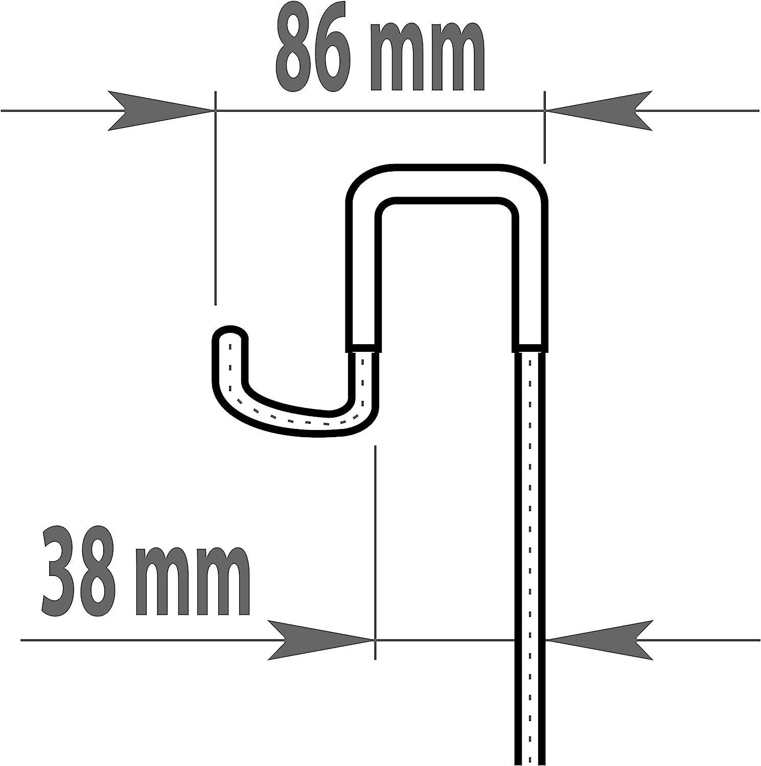 Mensola doccia porta oggetti rettangolare appendibile 3 ripiani Gedy 000056841300A00