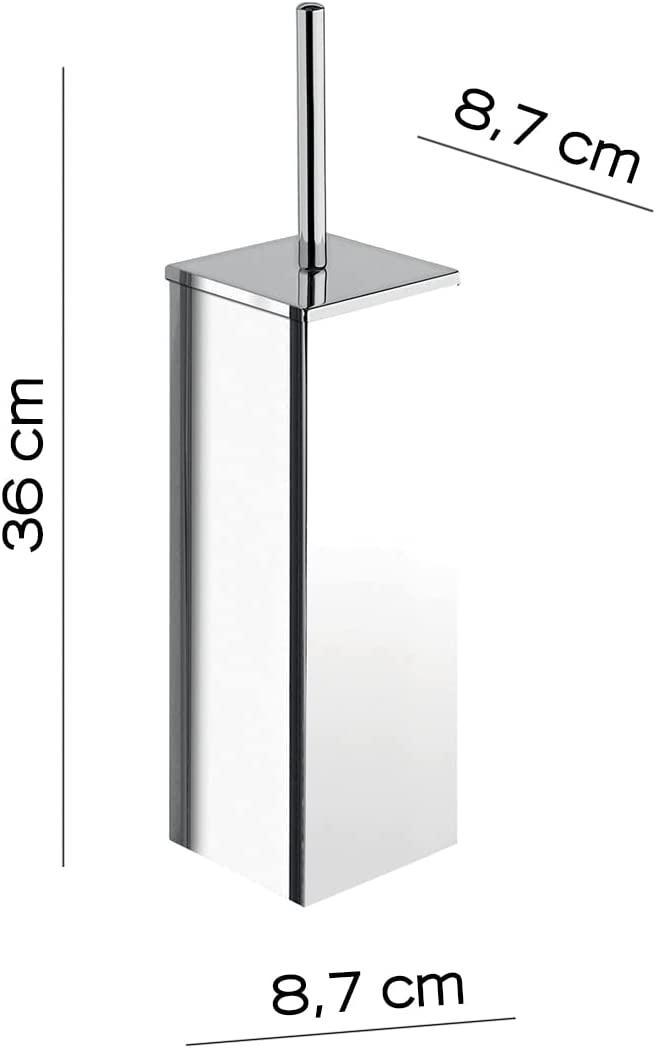 Kansas porta scopino wc bagno lucido Gedy 000038331300200