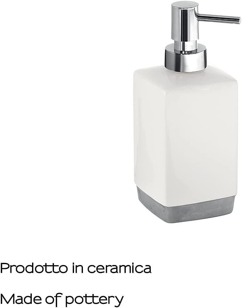 Lucy dispenser sapone da appoggio in ceramica bianco Gedy 0000LY800200000