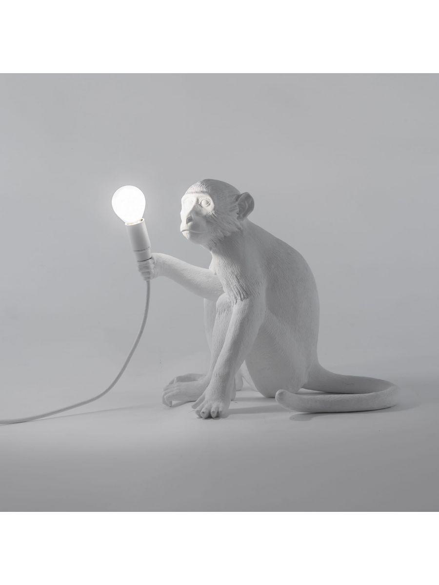 Monkey lamp lampada da terra in resina altezza 32 cm Seletti 14882