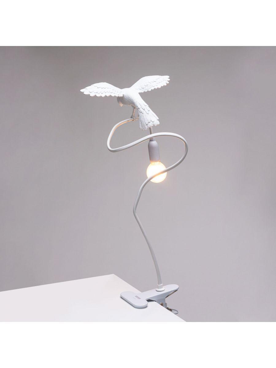 Lampada USB con pinza morsetto Sparrow Cruising Seletti 15312