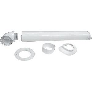 Kit scarico fumi coassiale 60/100 mm universale per caldaie a condensazione  0020219517