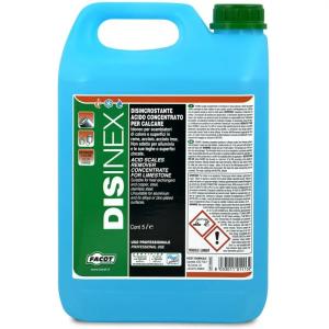 Disinex viraggio disincrostante acido concentrato per calcare 5 litri facot dixk005