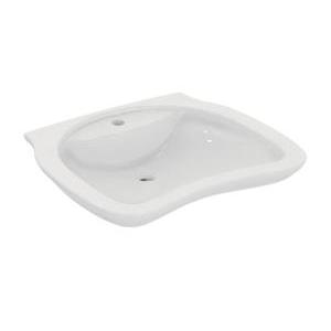 Lavabo per disabili 65x52 cm con troppopieno maia  t531301