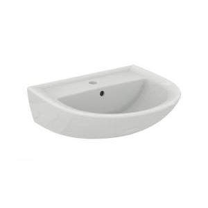 Lavabo sospeso 55 cm quarzo bianco eurovit  w332601