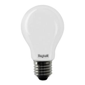 Lampadina led 8w e27 6500k luce fredda goccia  56525