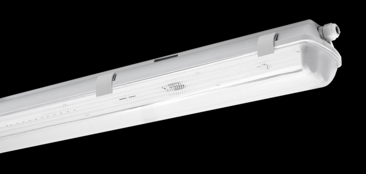 Plafoniera LED vuota per 2 tubi 1500mm IP65 Century SPPRV-481500