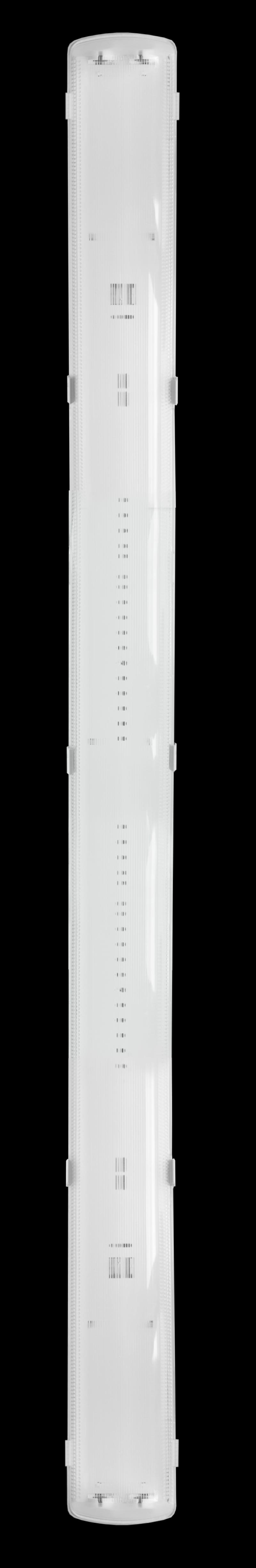 Plafoniera LED vuota per 2 tubi 1200mm IP65 Century SPPRV-361200