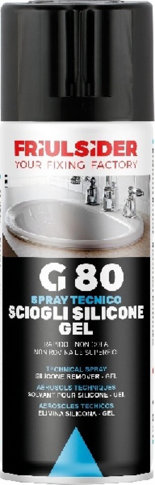 Sciogli Silicone Gel Spray 400ml Friulsider G8000