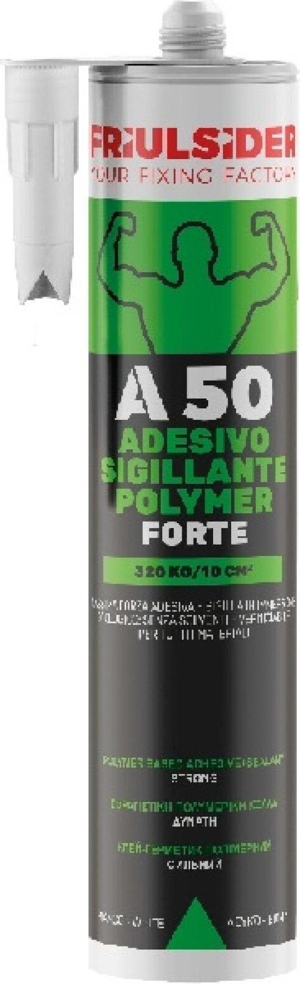 Adesivo Sigillante FORTE polimeri bianco 290ml Friulsider A5010