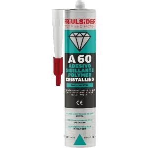 Adesivo sigillante cristallino polimeri trasparente 290ml  a6010