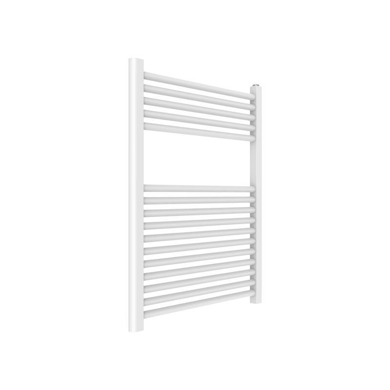 Termoarredo scaldasalviette 600x770mm interasse 550mm colore bianco Opera Ercos ASOPEF901006000770