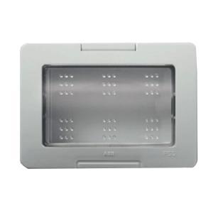 Placca montaggio a incasso ip55 3 moduli  chiara 2csk3355ch