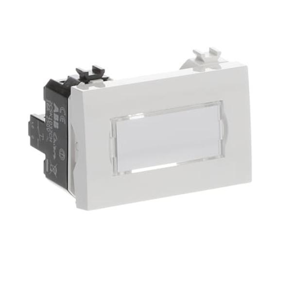 Pulsante portanome 1P 16 A NA 3 moduli Abb Chiara 2CSK1032CH