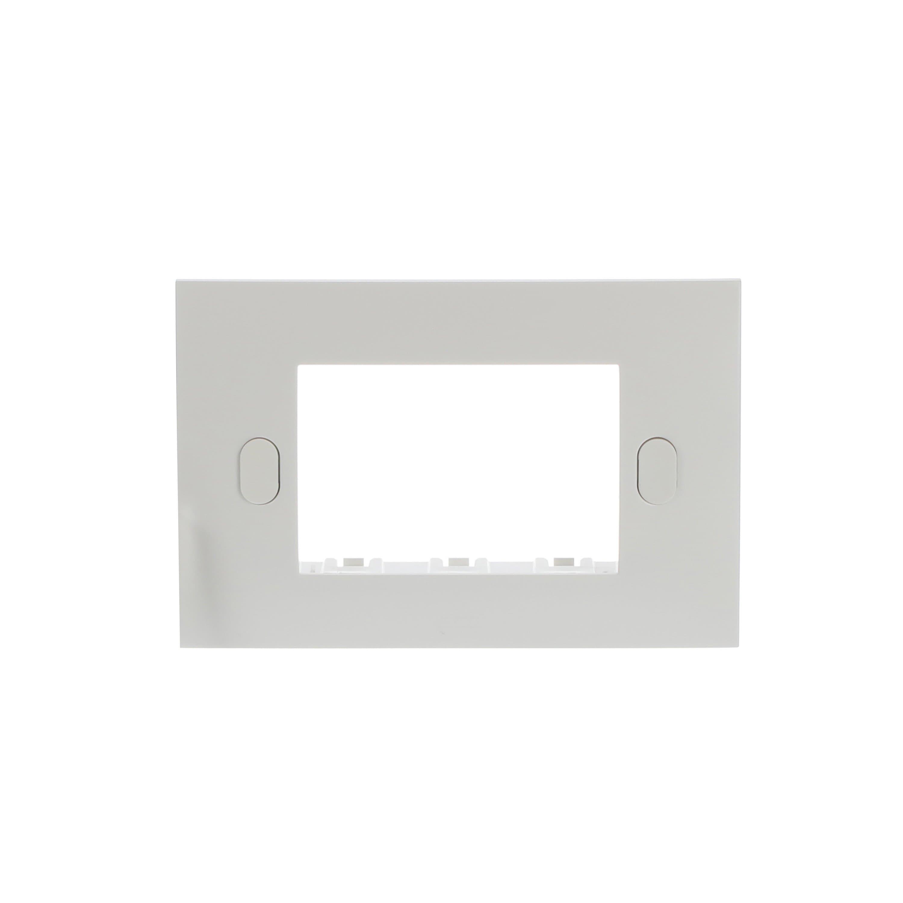 Placca autoportante 3 posti bianco RAL 9016 Abb 2CSK1631CH