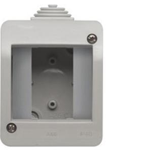 Contenitore da parete ip40 1 posto 2 moduli  chiara 2csk2140ch