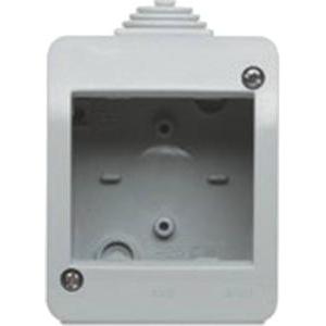 Contenitore da parete ip40 2 moduli  chiara 2csk2240ch