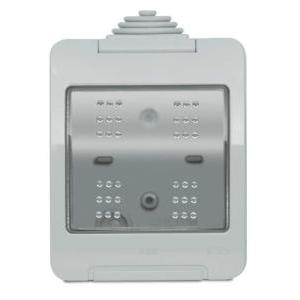 Contenitore da parete ip55 2 moduli  chiara 2csk2255ch