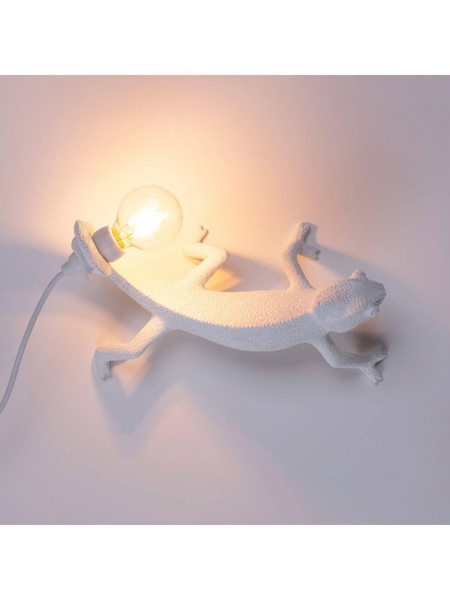 Lampada in resina Chameleon Lamp Going Down USB Seletti 15091