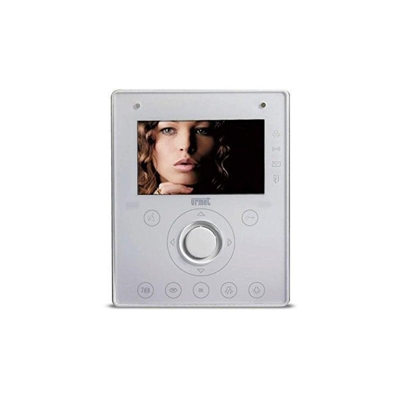 Aiko, videocitofono vivavoce per sistema 2Voice, colore bianco Urmet 1716/2