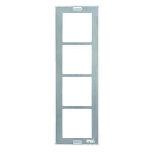 Cornice coprifilomuro con telaio 4 moduli sinthesi s2  1148/64