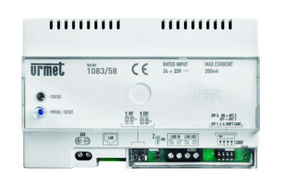 Dispositivo di inoltro di chiamata CallMe sistemi 2Voice Urmet 1083/58A