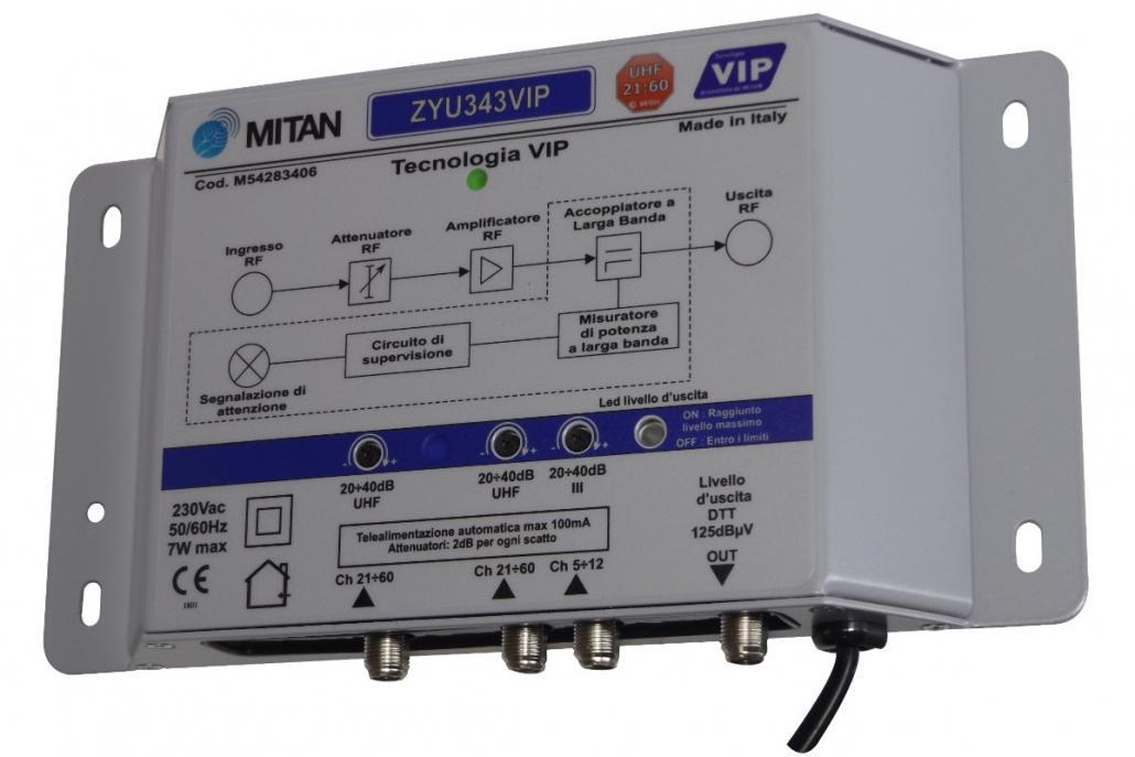 Centralino 3 uscite 40R ZYU343VIPG Mitan M58283406