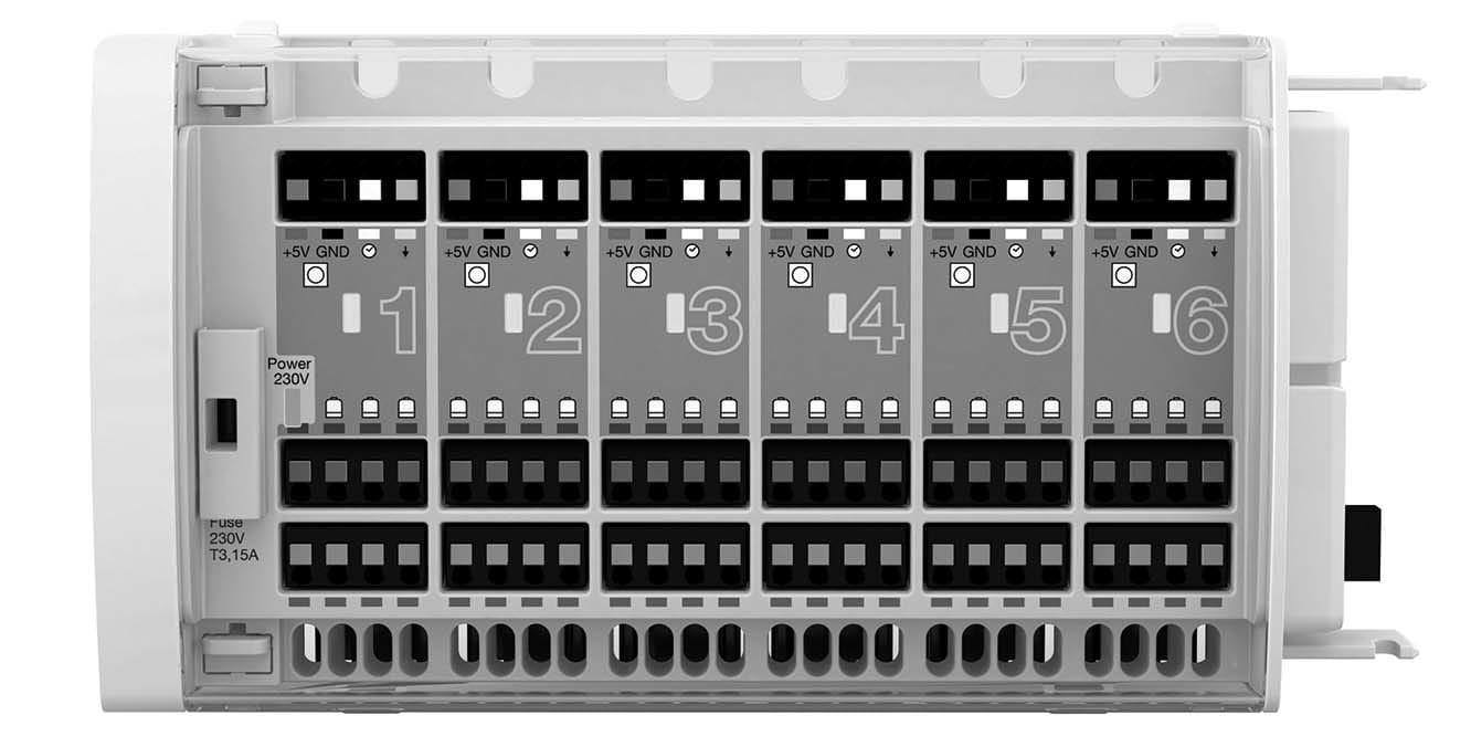 Morsettiera evoluta a 6 canali per cronotermostato a filo Daikin EKW175140