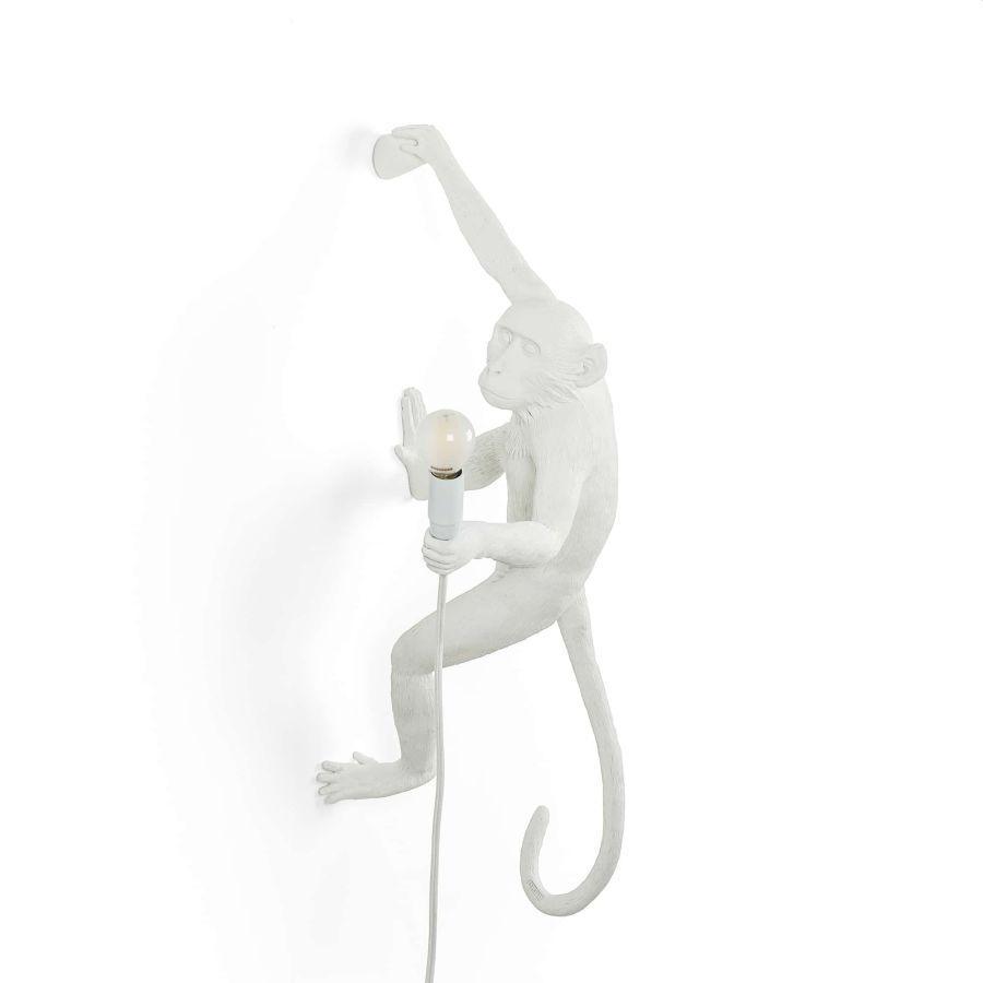 Lampada in resina The Monkey Lamp Apppendibile Destra Seletti 14879