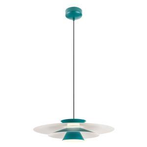 Lampada sospensione di design verde opaco redo 01-3002