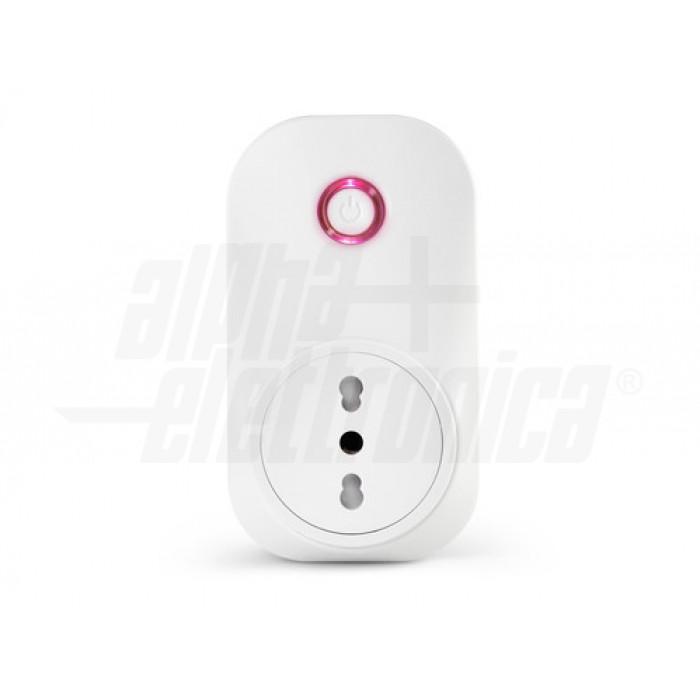 Presa Wi-Fi intelligente bipasso 10-16A SPINA 16A Alpha Elettronica 23-50 IT16