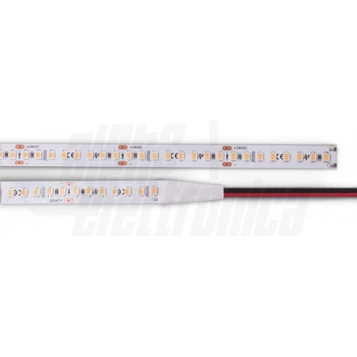 Striscia LED 176 Led/m 2835 24Vdc 23W/m Bianco naturale Alpha Elettronica JO35023242NW