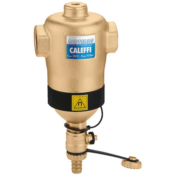 Defangatore con magneti e rubinetto di scarico attacco 2 F Caleffi 546309