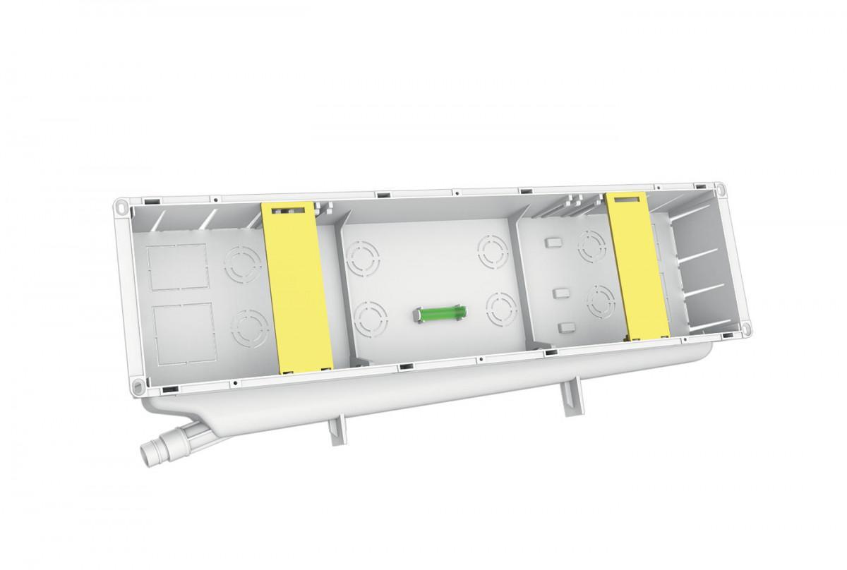 Predisposizione Elisyum Hydronic classic con coperchio e viti tecnosystemi SCD200003