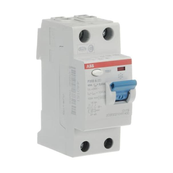 Interruttore differenziale puro F202 A-40A 30MA 2P Abb F427826